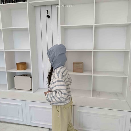andbutter/23. Today Stripe Hoodie JS-JM
