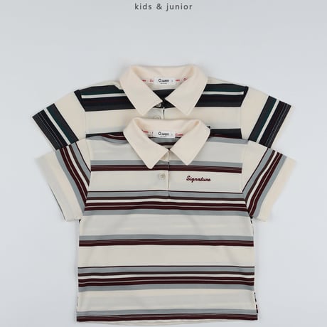 owen/5. signiture PK collar T-shirt S-XL