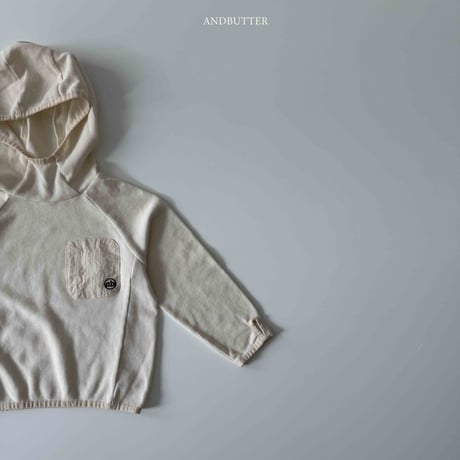 andbutter/58. Runner Waffle Hoodie S-XL