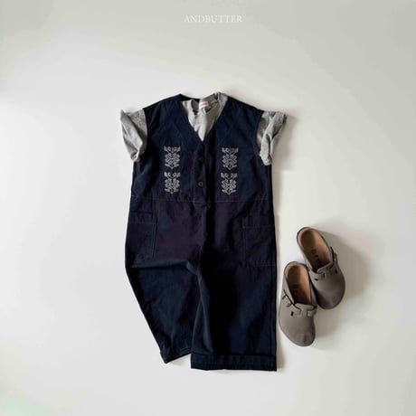 andbutter/14. embroidery Jump suit JS-JM