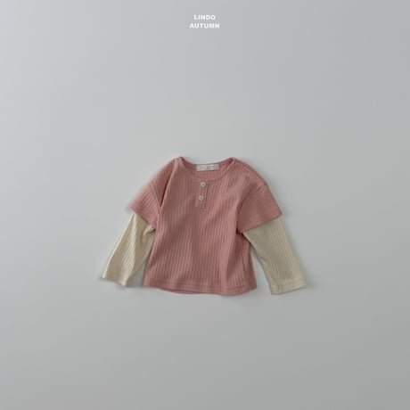 lindo/35. candy rayerd T-shirt XS-XL