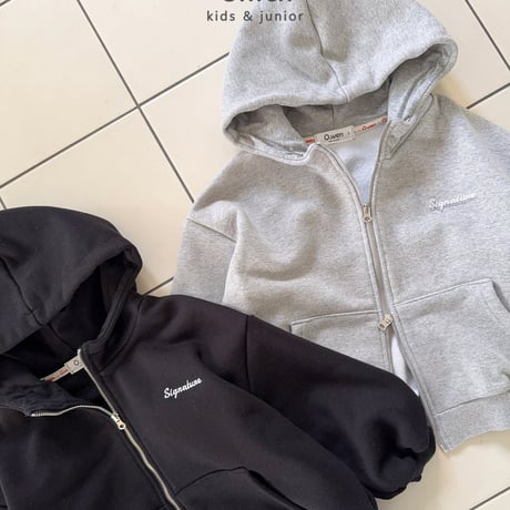 owen/61. signiture two way hood zipup S-XL