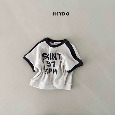 heydo/27. saint two color T-shirt S-XL