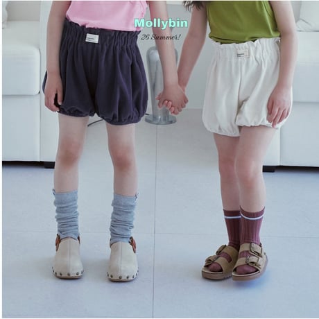 mollybin/26. bebe terry half pants JS