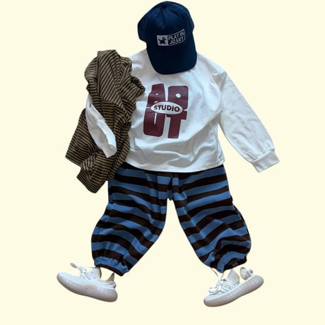 mikki/11. Terry dangara jogger pants 2XL-4XL