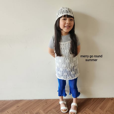 merrygoround/43. lace long sleeveless XS-2XL