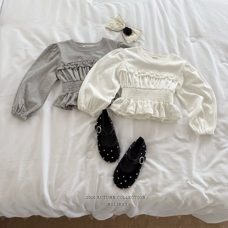 melikey/38. smoke fril T-shirt JS-JM
