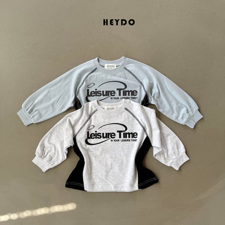 heydo/22. time two color T-shirt JS-JL