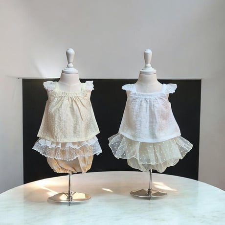 bebeholic/32. leaf blouse S(3-6M)-L(12-18M)