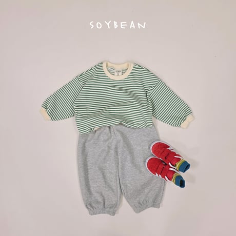 soybean/123. stripe man-to-man XS-XL