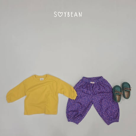 soybean/78. plan ) loose fit long sleeve T-shirt JS-JL