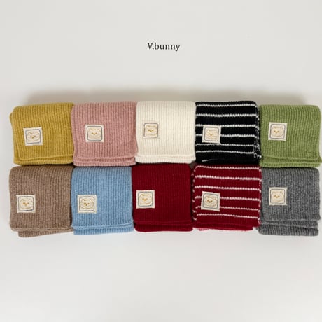 vbunny/28. small bear muffler FREE(130CM_14CM)