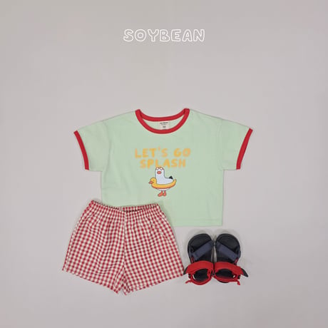 soybean/54. plan ) duck friends ( updown set XS-XL