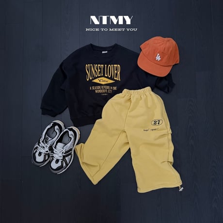 nicetomeetyou/46. sunset man-to-man JS-JL