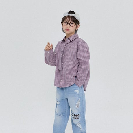 forkchips/49. mile check shirt M-XL