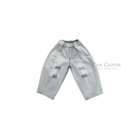 zanclover/22. D line damage denim pants 13-19