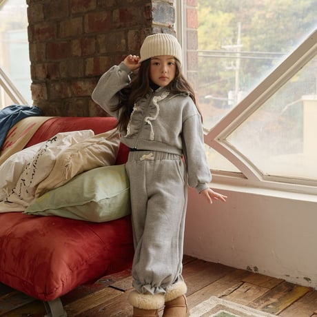 melikey/74. juju fril hood zipup JS-JM