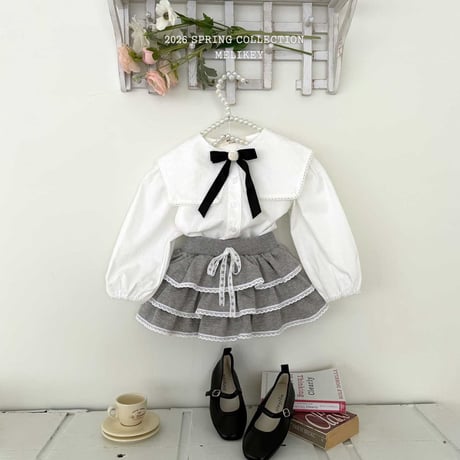 melikey/86. square blouse XS-XL