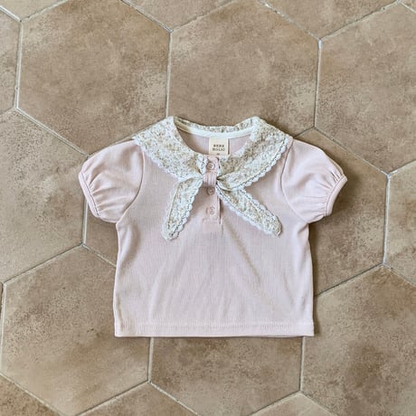 bebeholic/66. foggy flower T-shirts S(3-6M)-L(12-18M)