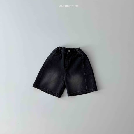 andbutter/52. Line Bermuda Denim S-XL