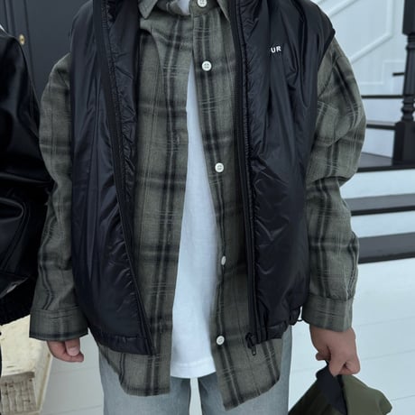 our/77. our ledder jacket S-XL