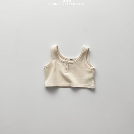 onu/28. mini waffle sleeveless XS-XL