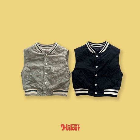 tinyhiker/45. baseball vest XS-XL