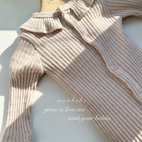 monbebe/34. ella fril suit NEWBORN(0-3M)-S(3-6M)