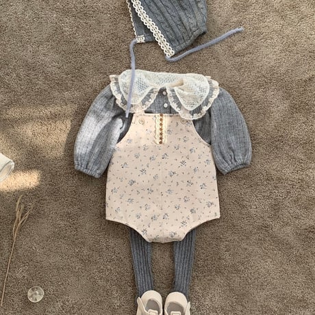 bebeholic/22. rabbit overalls suit S(3-6M)-XL(18-24M)