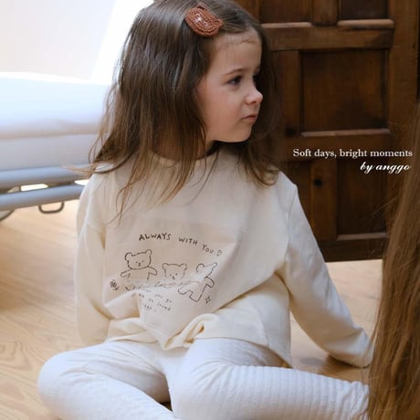 anggo/4. bear T-shirt XS-XL