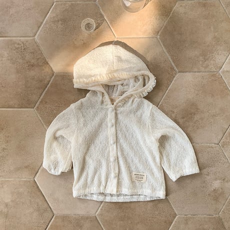 bebeholic/53. lace hood jacket S(6-12M)-M(12-18M)