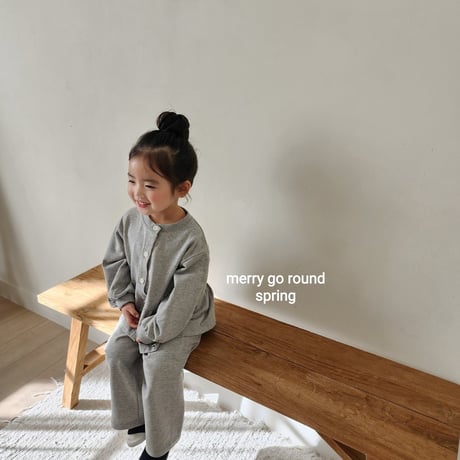 merrygoround/22. roze set cardigan XS-2XL