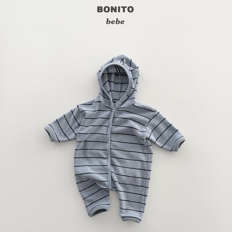 bonito/102. terry suit hood 6M-18M