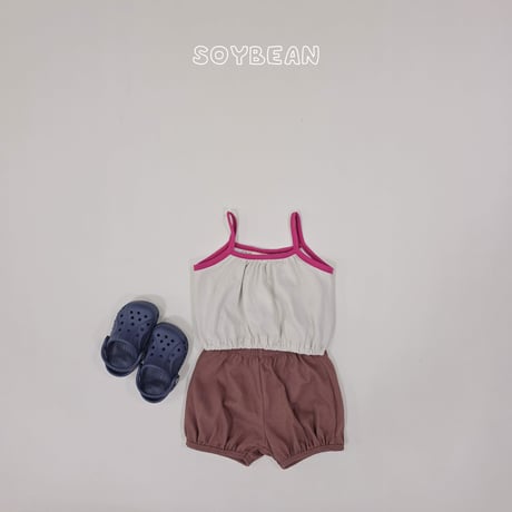 soybean/6. plan ) summer pumpkin updown set XS-XL