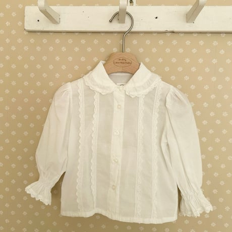 monbebe/5. pepe lace blouse S(1-2Y)-XL(7-8Y)