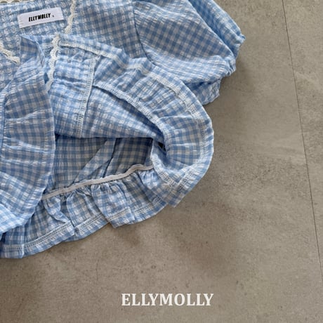 ellymolly/57. Veil lace blouse 13-15
