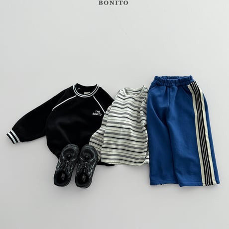 bonito/15. line raglan man-to-man 12M-XL