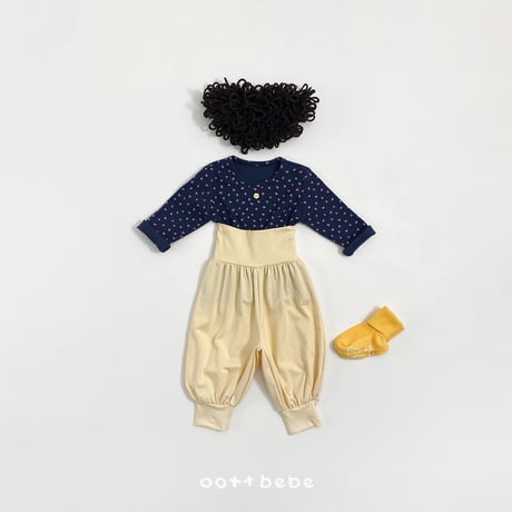 oottbebe/38. flower updown inner wear XS(6-12M)-XL(5-6Y)