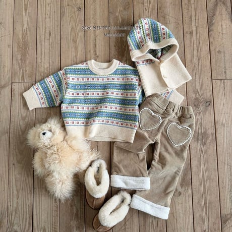 melikey/96. vintage indie knit JS-JM