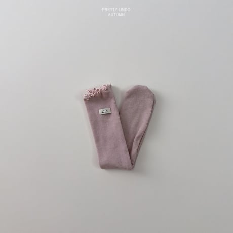 lindo/49. soft golgi long socks FREE