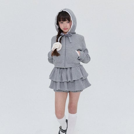 forkchips/66. daisy hood zipup M-XL