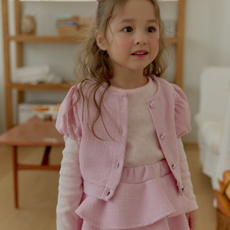 ueo/65. cotton candy heart cardigan S-XL