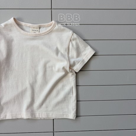 bellabambina/44. bebe basic half t T-shirt 12M-M