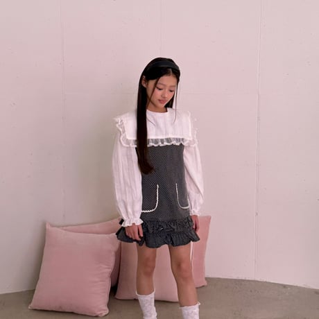 ellymolly/153. little pocket fril one-piece 5-11