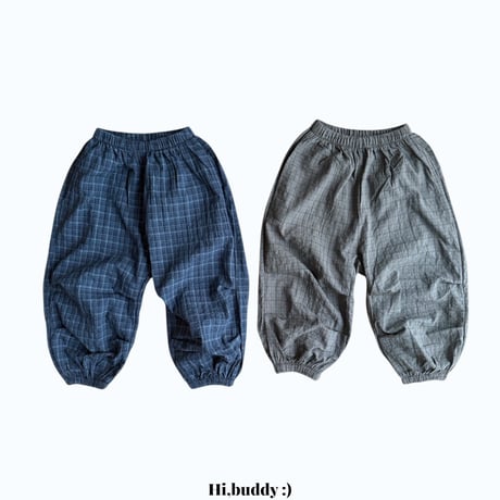 hibuddy/43. check pants S-XL
