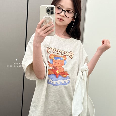 comma/55. very bear T-shirt 110-130