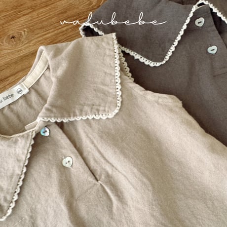 valubebe/55. big collar blouse 6M-S