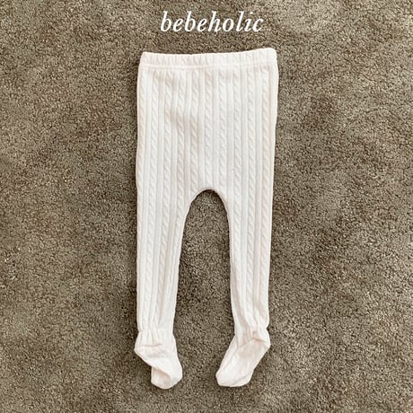 bebeholic/2. knit yoobal leggings S(3-6M)-XL(18-24M)