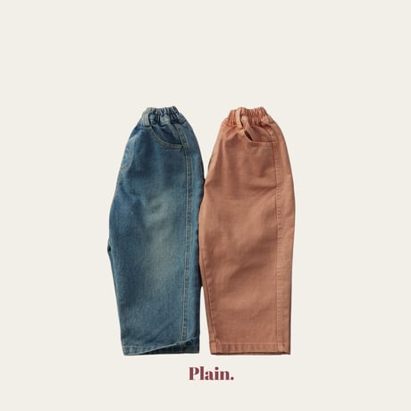 plain/14. plain section denim XS-XL
