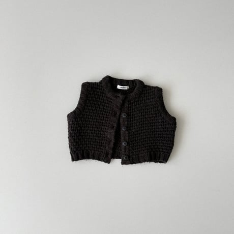 onu/37. dotom knit vest XS(2-3Y)-M(4-5Y)